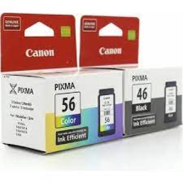 Canon PG 46 / CL 56 Renkli Kartuş Takımı